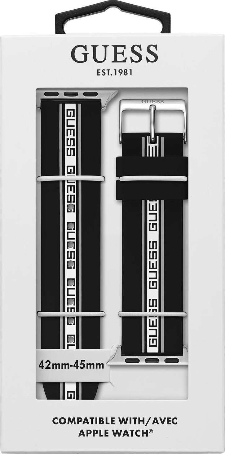 Vyměnitelný řemínek na chytré hodinky Guess CS3007S1 Černá