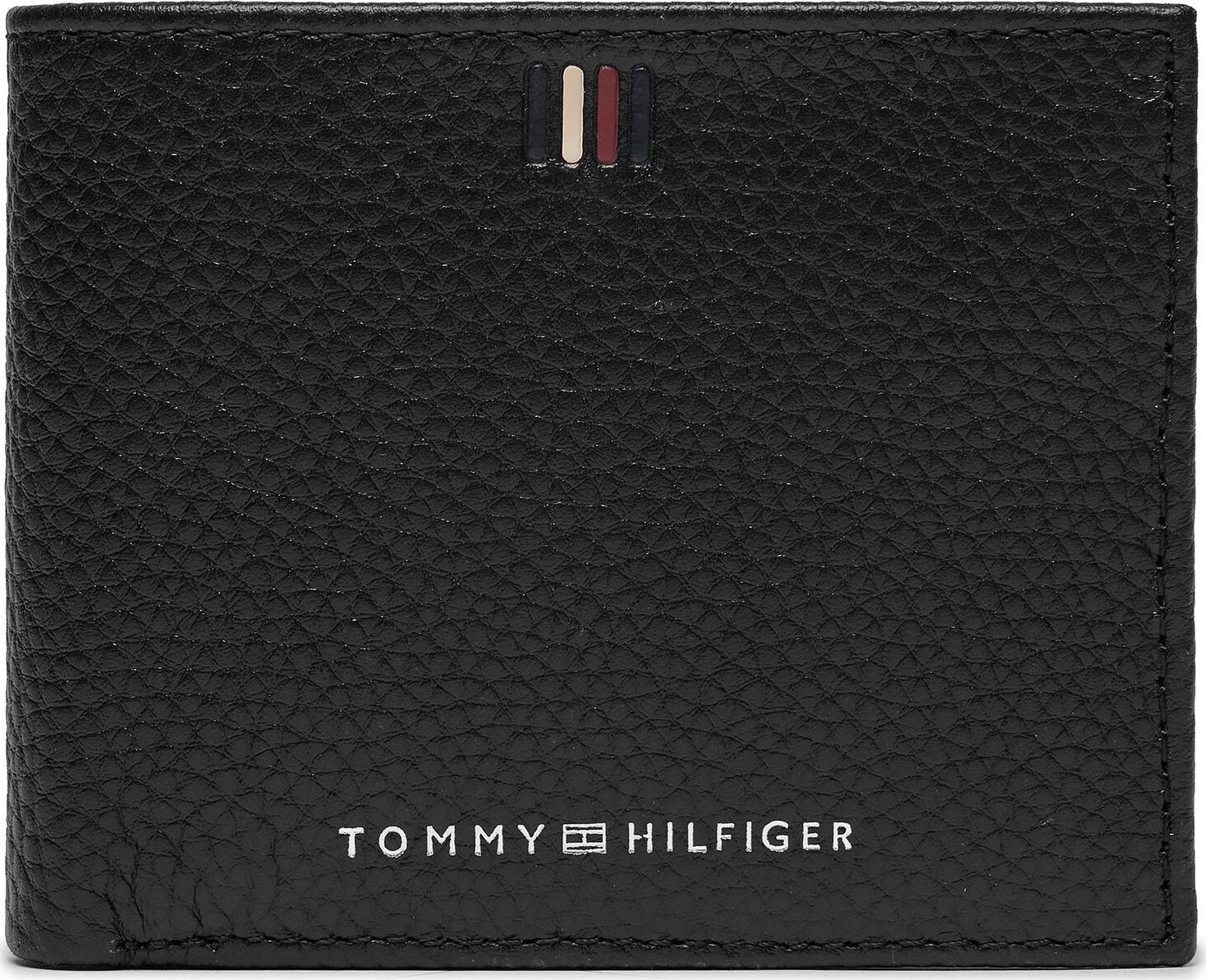 Velká pánská peněženka Tommy Hilfiger Th Central Mini Cc Wallet AM0AM11854 Black BDS