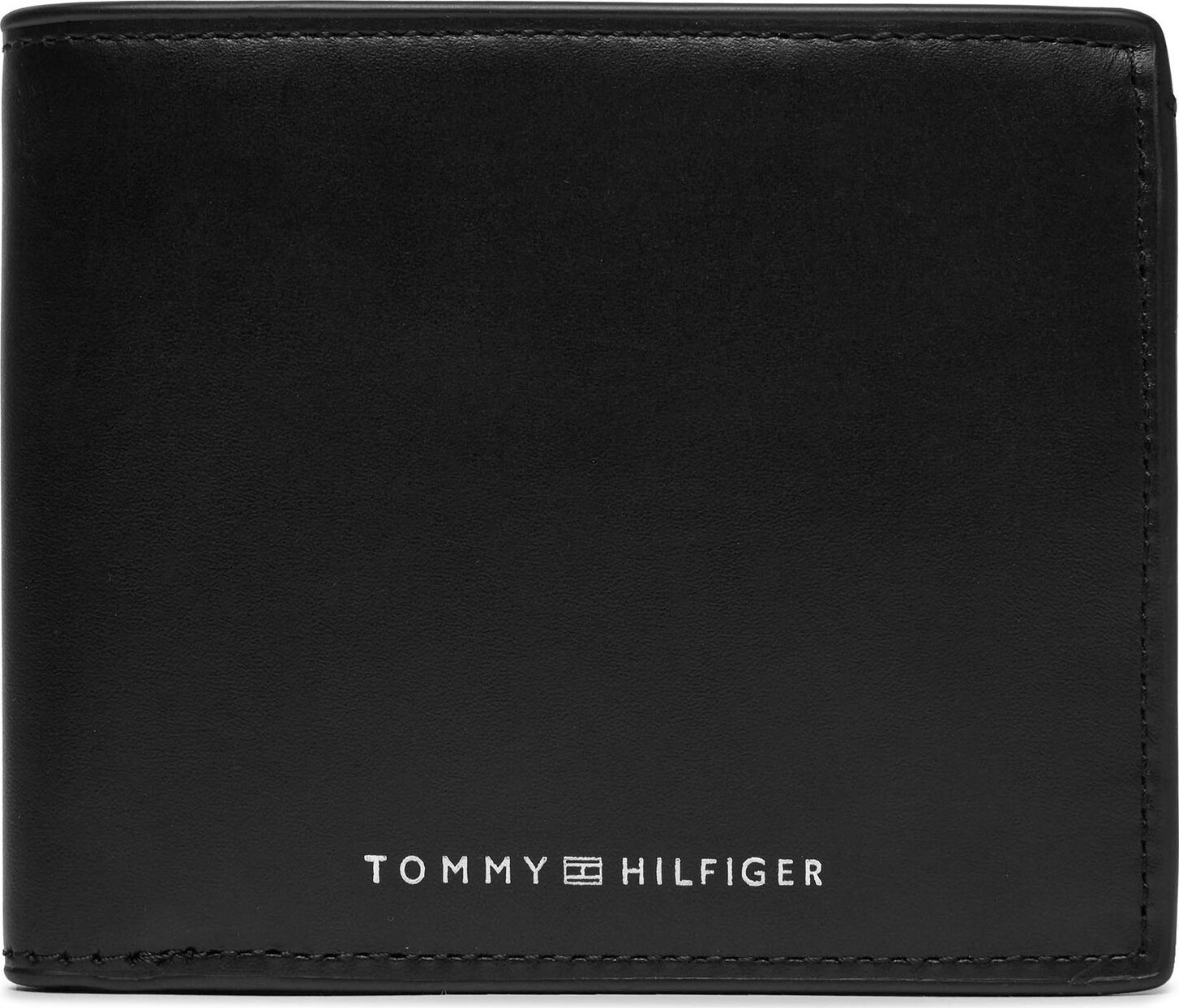 Velká pánská peněženka Tommy Hilfiger Th Spw Leather Cc And Coin AM0AM11871 Black BDS
