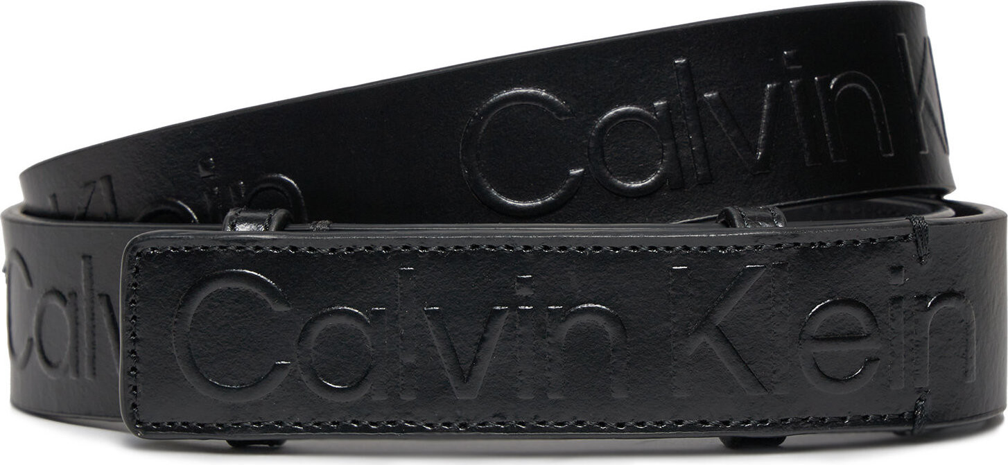 Dámský pásek Calvin Klein Gracie Belt 30Mm K60K611583 Ck Black BEH