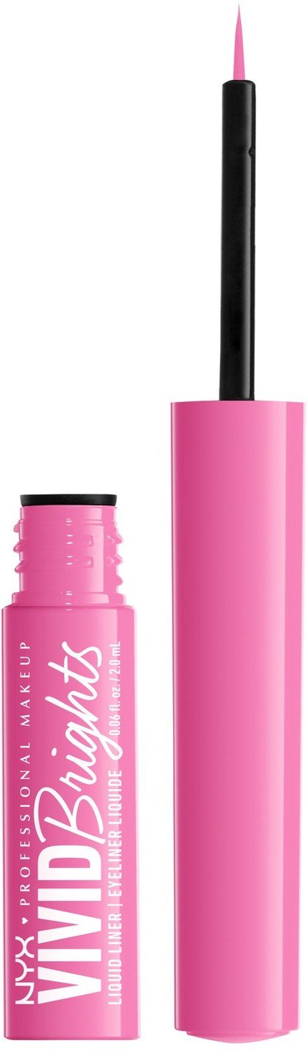 NYX Professional Makeup Líčení Očí Vivid Brights Liquid Liners 08 Don't Pink Twice Oční Linky 2 ml