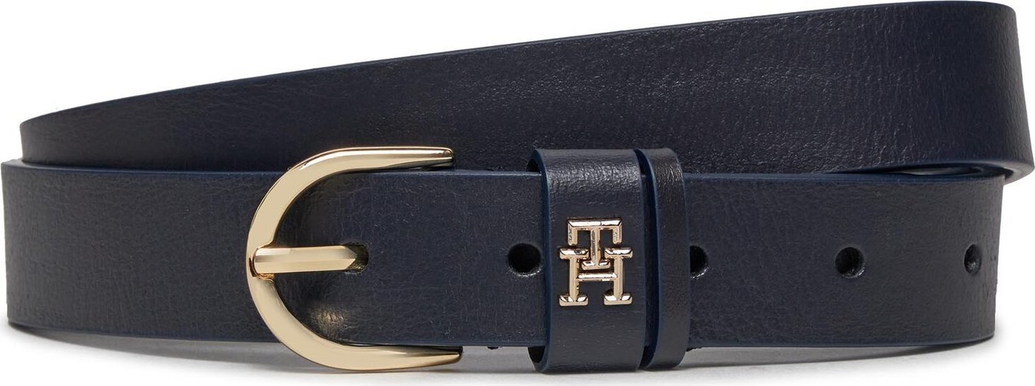 Dámský pásek Tommy Hilfiger Th Central Cc And Coin Space Blue DW6