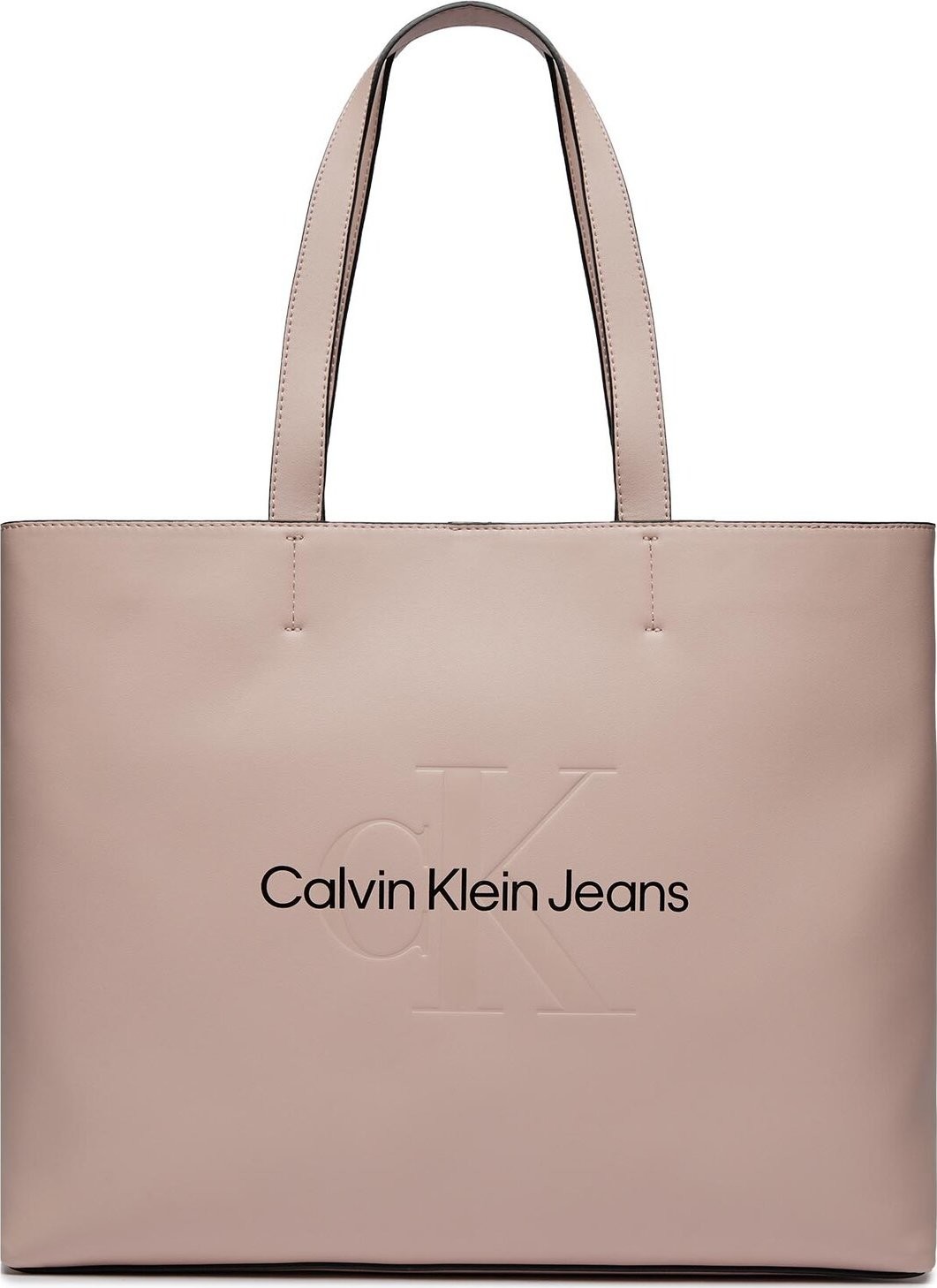 Kabelka Calvin Klein Jeans Sculpted Slim Tote34 Mono K60K610825 Pale Conch TFT