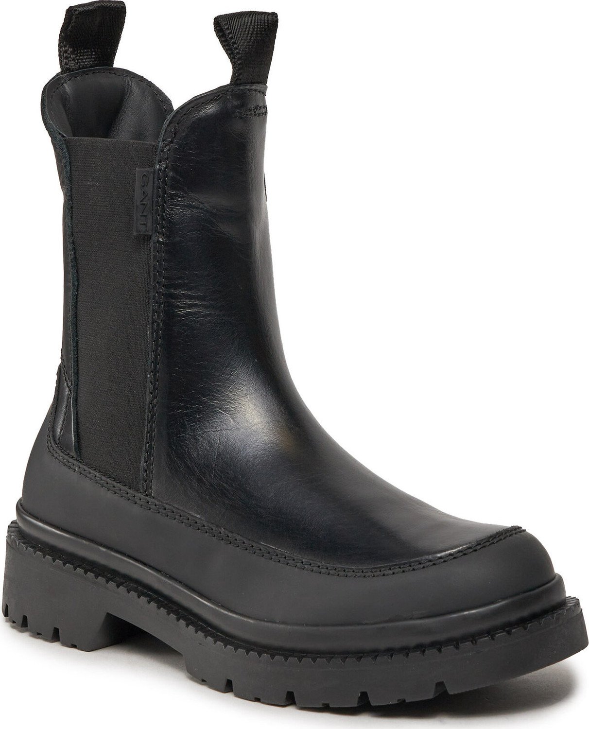 Kotníková obuv s elastickým prvkem Gant Prepnovo Chelsea Boot 27551396 Black