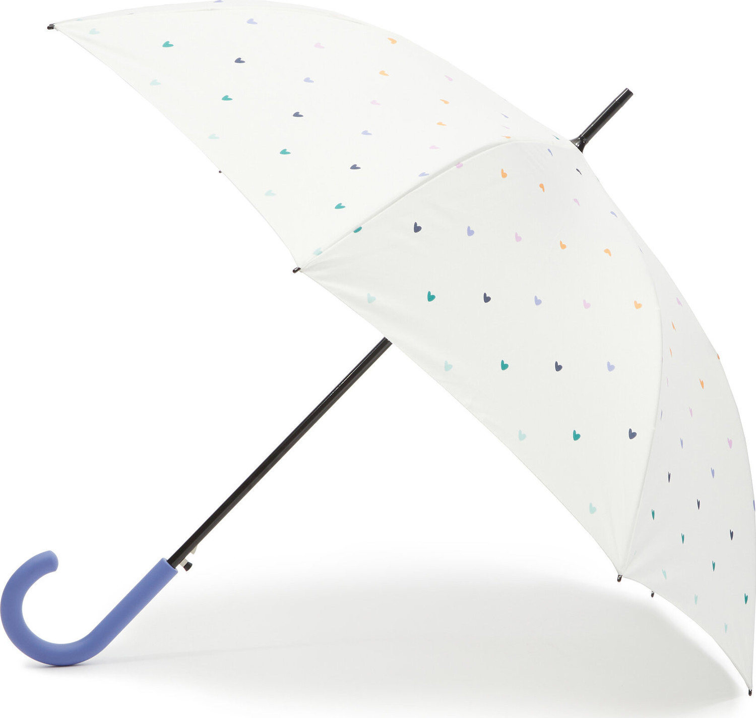 Deštník Esprit Long AC 58689 White Rainbow