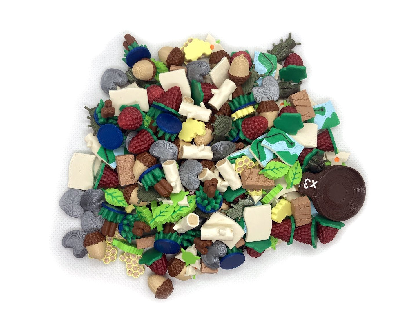 TLAMA games Festival zvířátek - 3D žetony