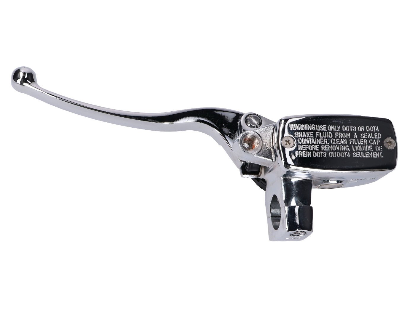OEM Standard Brzdová pumpa levá, 25mm, Retro China Scooter chrom, Benzhou, Firenze, Adly, Flex Tech 49197