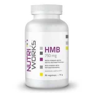 NutriWorks HMB 750mg 90 kapslí