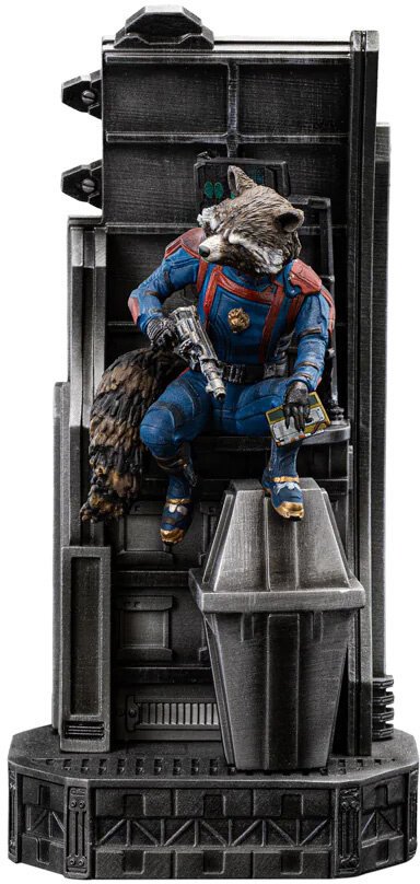 Figurka Iron Studios Marvel: Guardians of the Galaxy 3 - Rocket Raccoon, Art Scale 1/10 - 117245