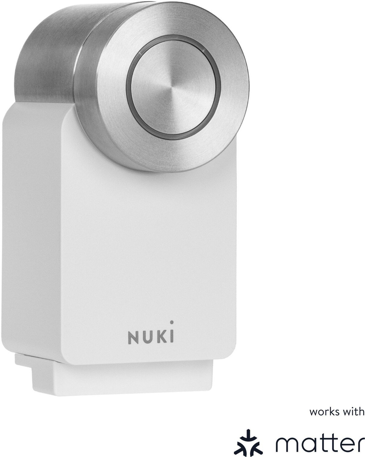 NUKI Smart Lock PRO, 4. generace, s podporou Matter, bílý - 221014