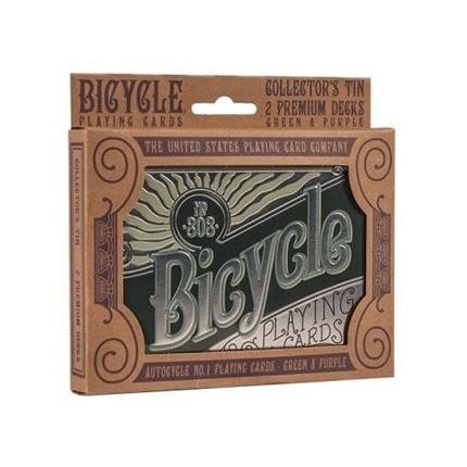 Bicycle Hrací karty ve sběratelské krabičce z kovu
