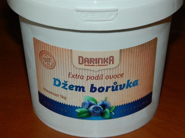Darinka - borůvkový džem 1kg