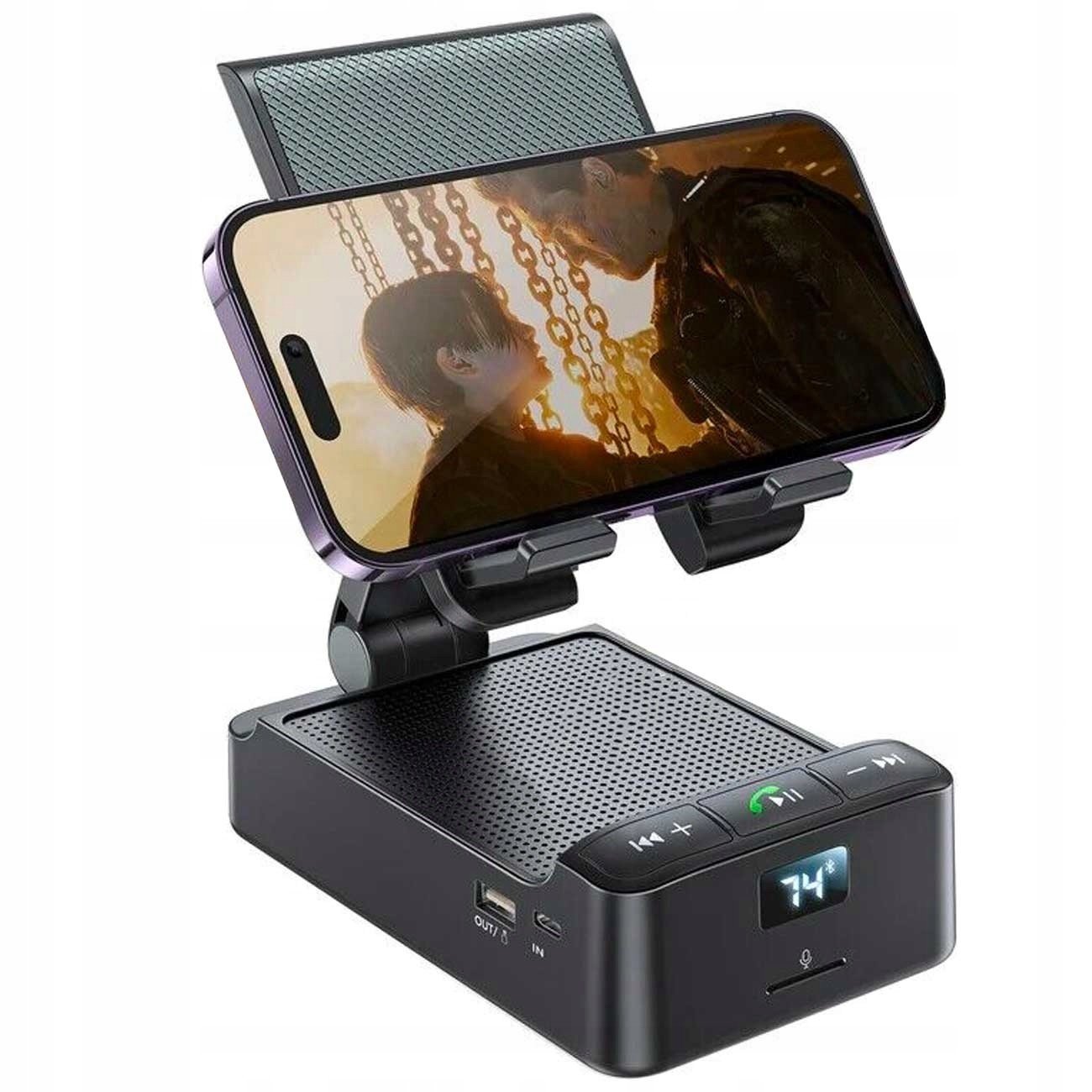 Joyroom Bezdrátový Bluetooth Reproduktor S Držákem Telefonu Na tablet