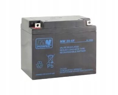 Baterie Agm 6V 20Ah Mw 20-6F