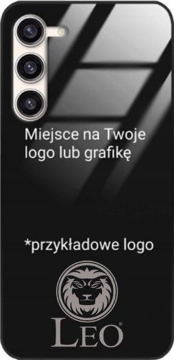 Leo Vlastní Grafika Logo Foto Case Akryl pro Galaxy S23 Plus