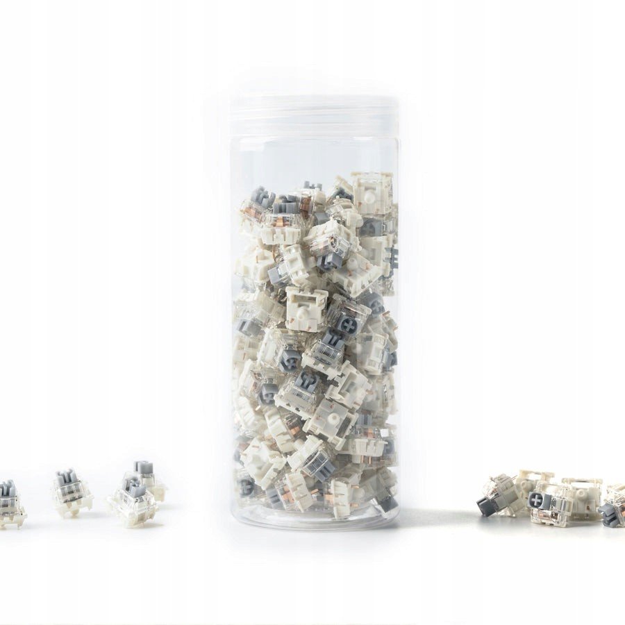 Gateron G Pro 3.0 Switch Silver Lineární spínače mechanické 110 ks