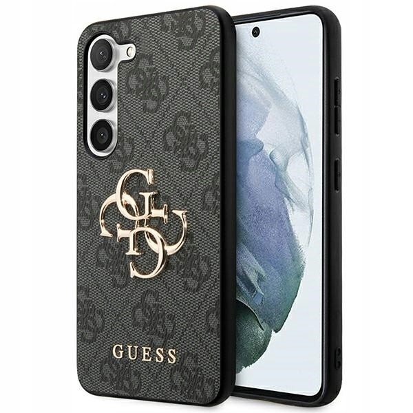 Guess pouzdro pro Galaxy S23 Fe, 4G Big Metal Logo zadní kryt cover