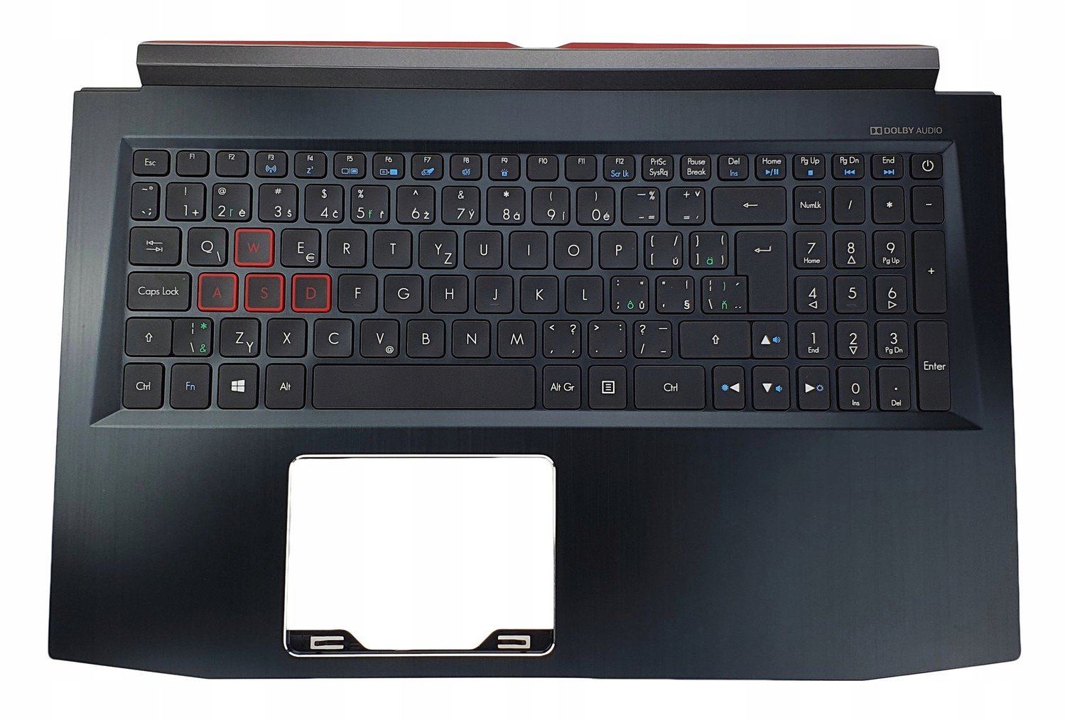 Horní Kryt Klávesnice Acer Helios 300 G3-572 PH315-51 GTX1050 Česká