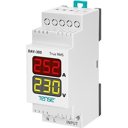 Dav-din digitální ampérmetr a voltmetr pro Ac 150V-260V 250A