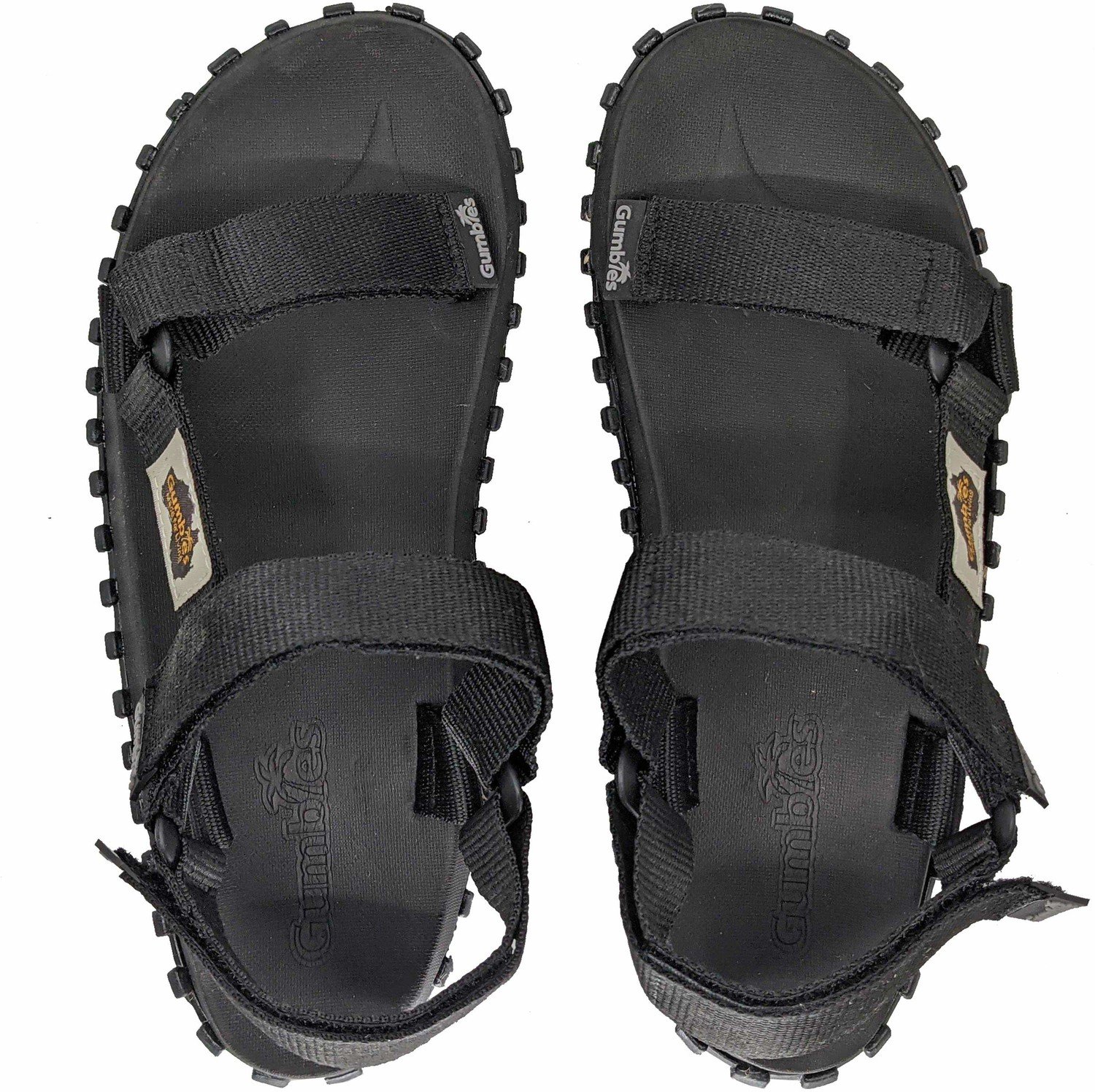 Gumbies Scrambler Sandal Black