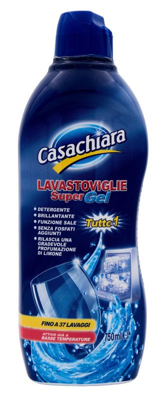CASACHIARA LAVASTOVIGLIE SUPER GEL 750 ml gel do myčky - CASACHIARA