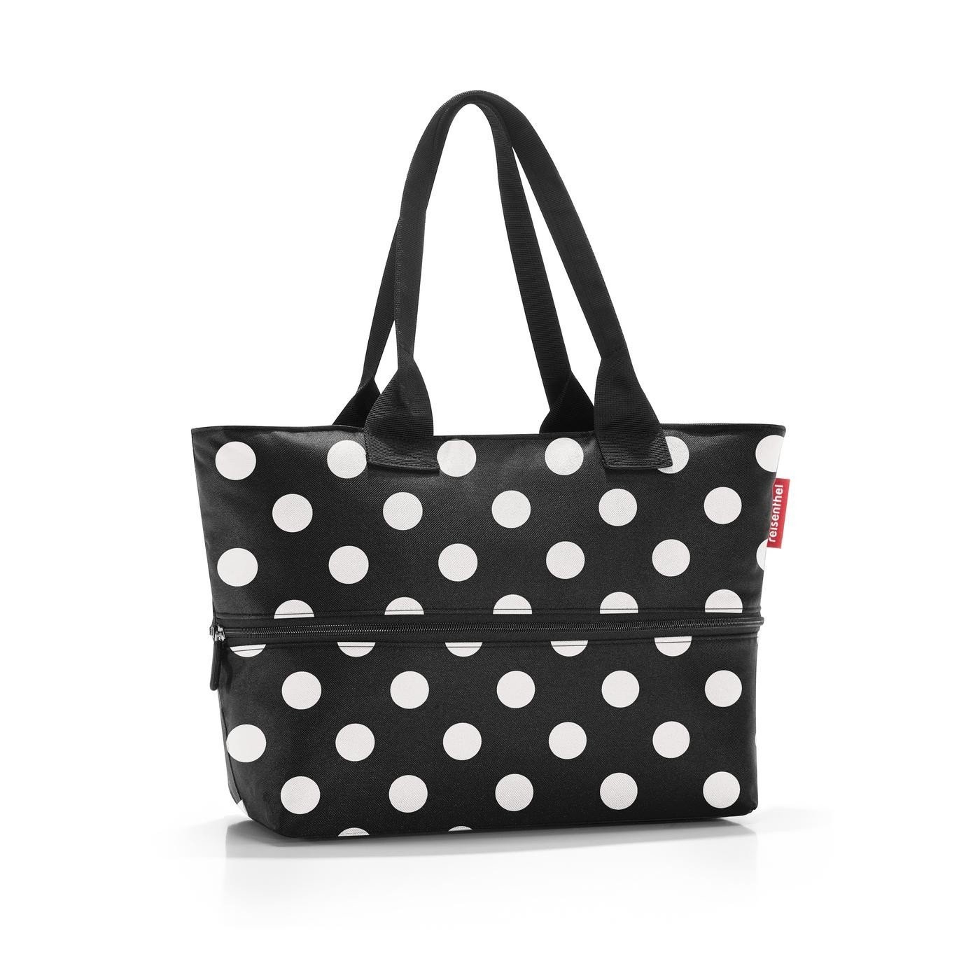 Kabelka Reisenthel Shopper e1 Dots white