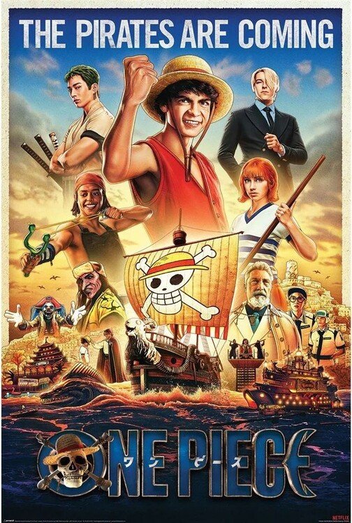 PYRAMID Plakát, Obraz - One Piece: Live Action - Pirates Incoming, (61 x 91.5 cm)