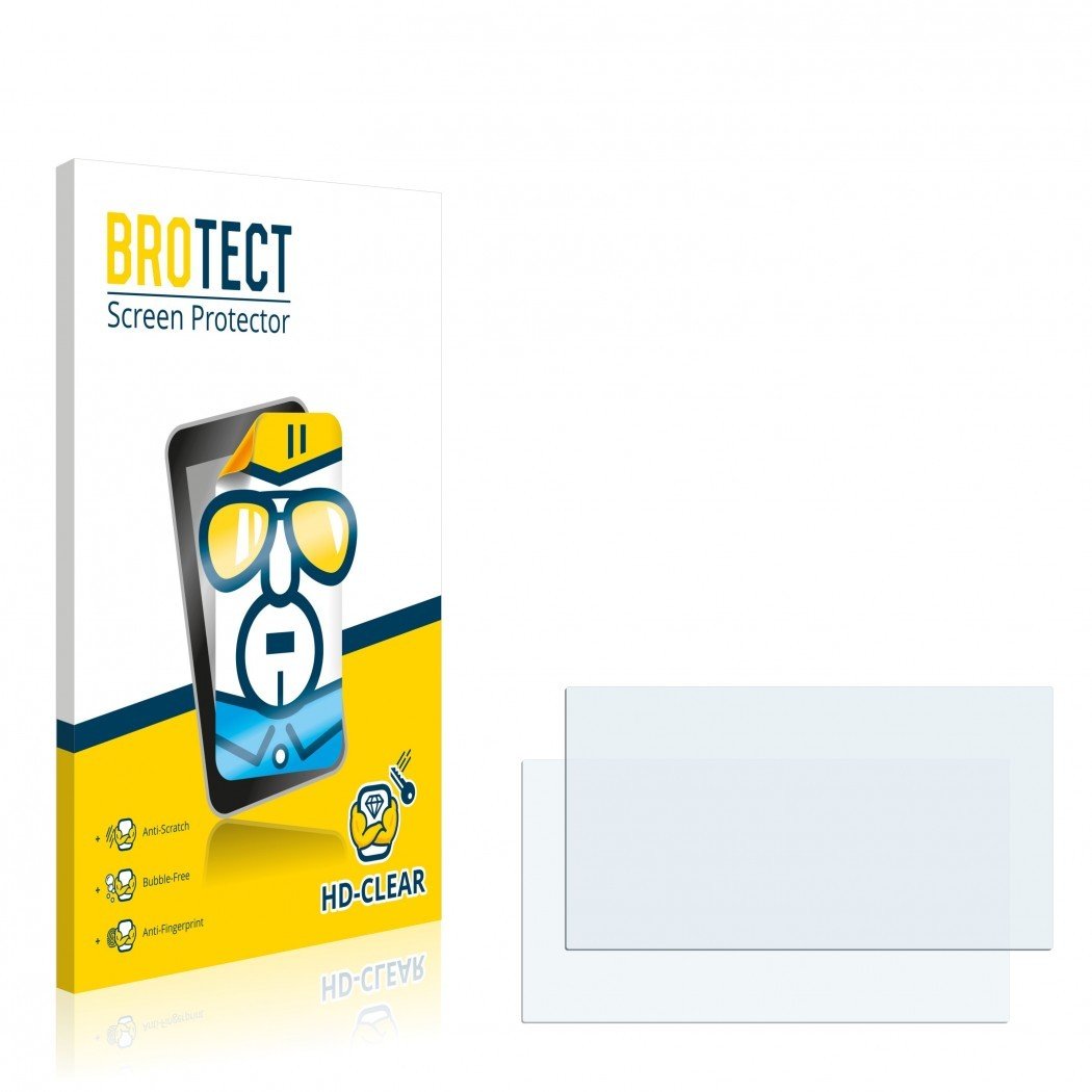 Ochranné fólie 2x BROTECT HD-Clear Screen Protector for Volkswagen Caddy 2004-2007 MFD 2 6.5