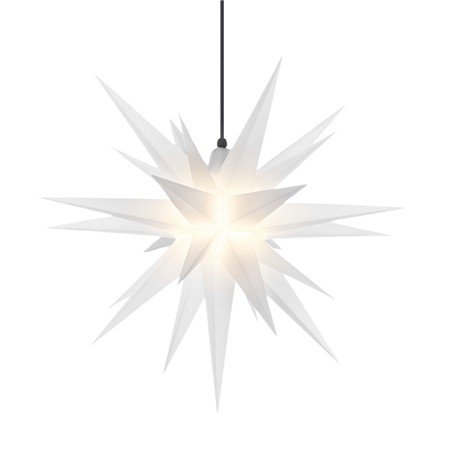 Herrnhuter papírová hvězda bílá - 60 cm