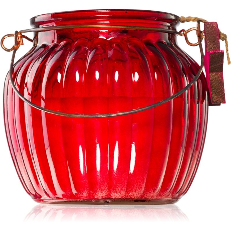 Wax Design Red Candle With Handle vonná svíčka 11 cm