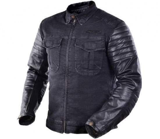 Trilobite 964 Acid Scrambler Denim Jacket Black S Textilní bunda