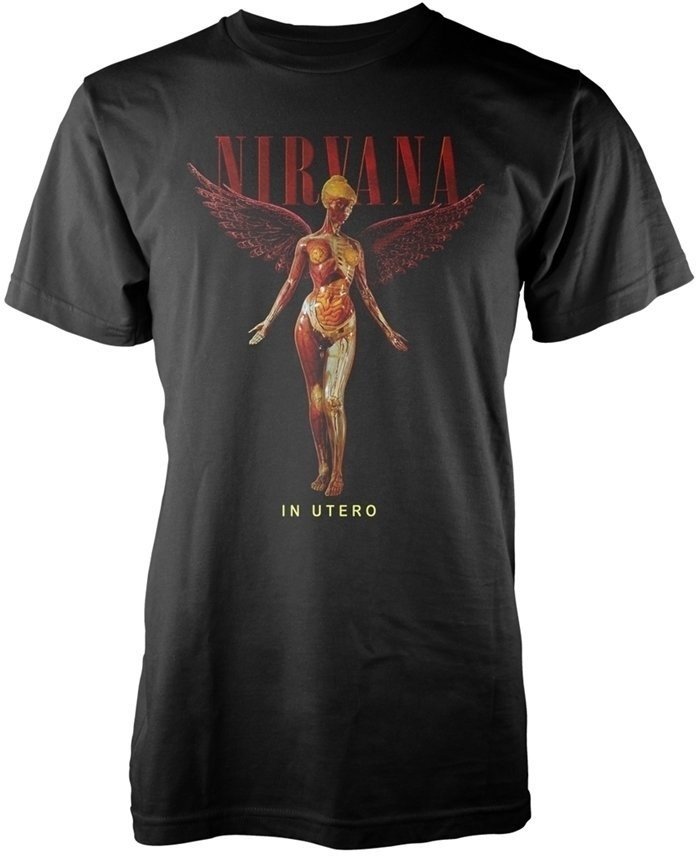 Nirvana Tričko In Utero Black L