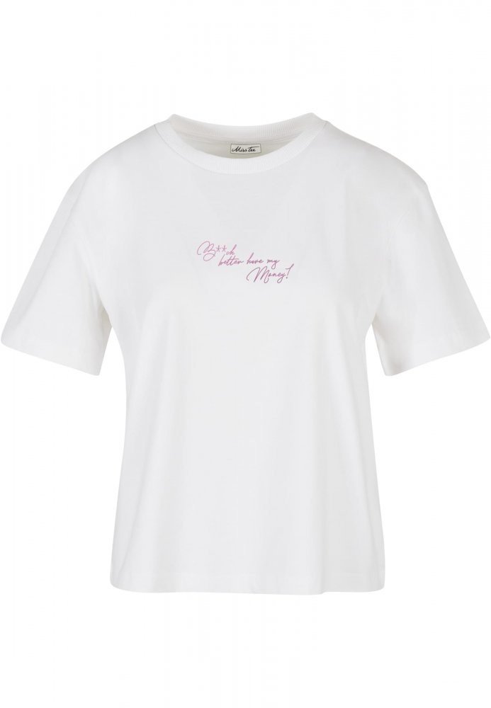 B**ch Better Tee - white L