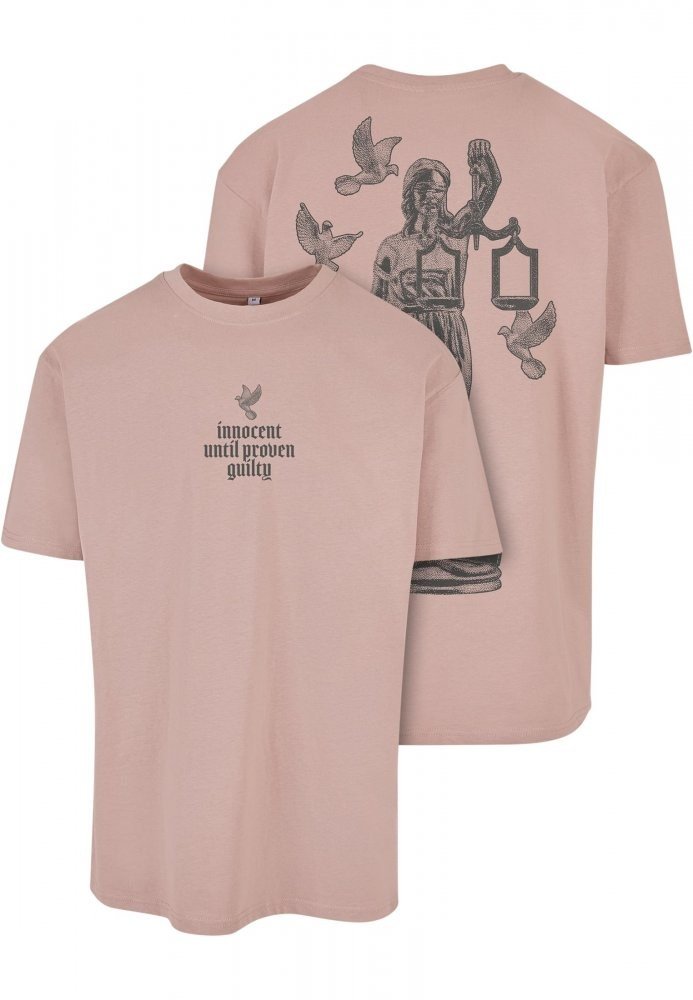 Justice Oversize Tee - duskrose 3XL