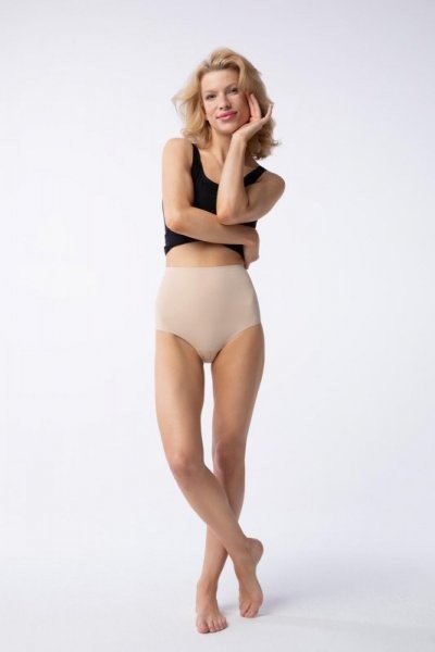 Julimex Amber Maxi High béžové Kalhotky L béžová