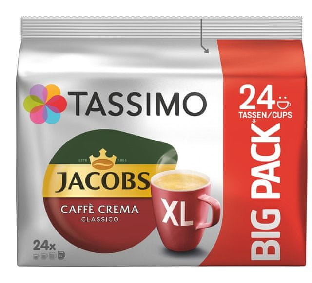 Tassimo Jacobs Caffè Crema Classico XL 24 kapslí