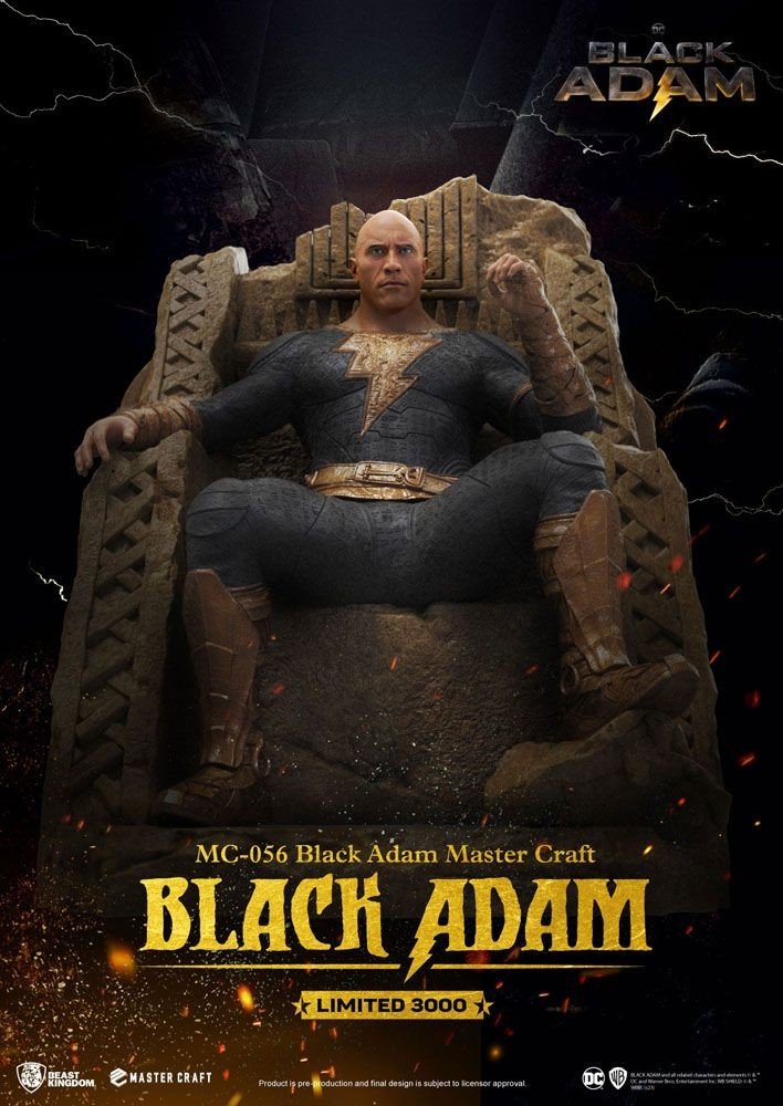 Beast Kingdom Toys | Black Adam - Master Craft Statue Black Adam 38 cm
