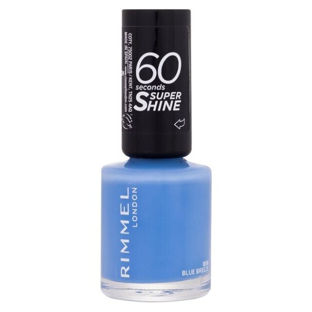 RIMMEL LONDON 60 Seconds Lak na nehty 856 Blue Breeze 8 ml