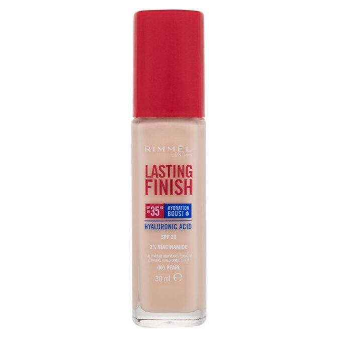 RIMMEL LONDON Lasting Finish SPF20 Make-up 35H 001 Pearl 30 ml