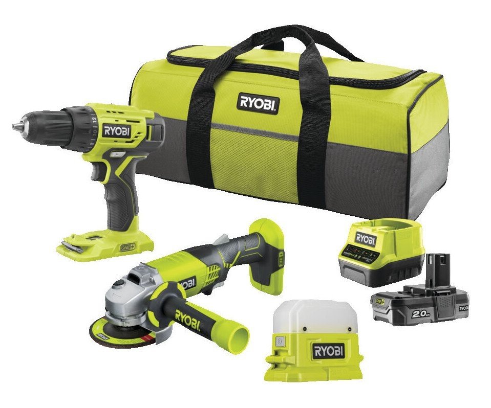 Ryobi RCK183F-120S ONE+ sada aku nářadí v tašce 1x2.0Ah