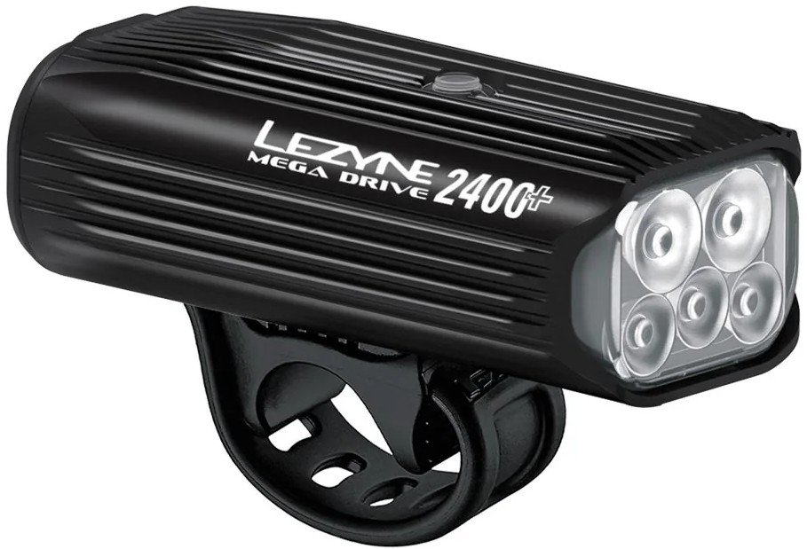 Lezyne Mega Drive 2400+ Front - Black uni