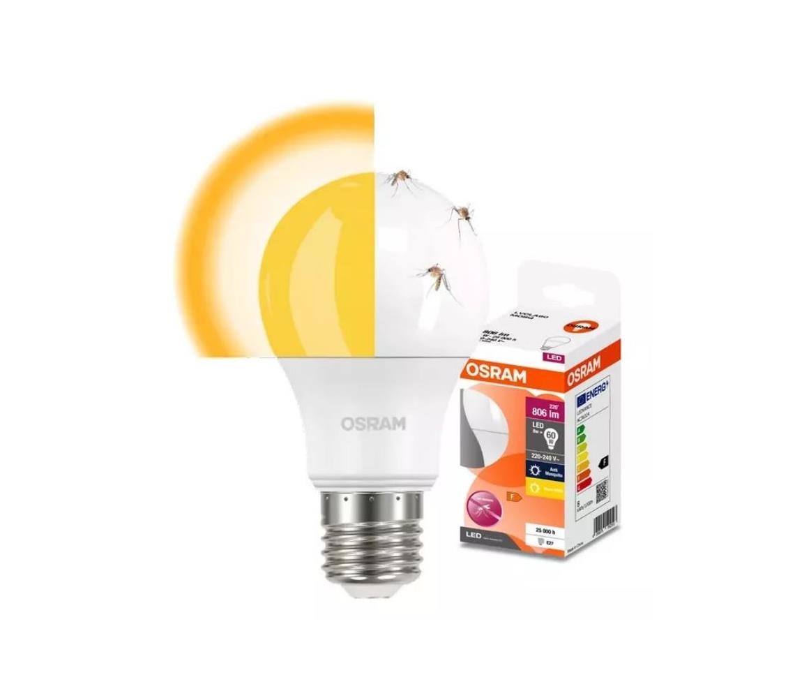 Osram LED Žárovka MOSQUITO A60 E27/8W/230V 2700K - Osram