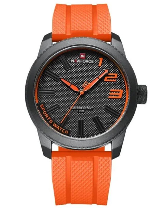 Naviforce Pánské analogové hodinky Bleodud oranžová Univerzální