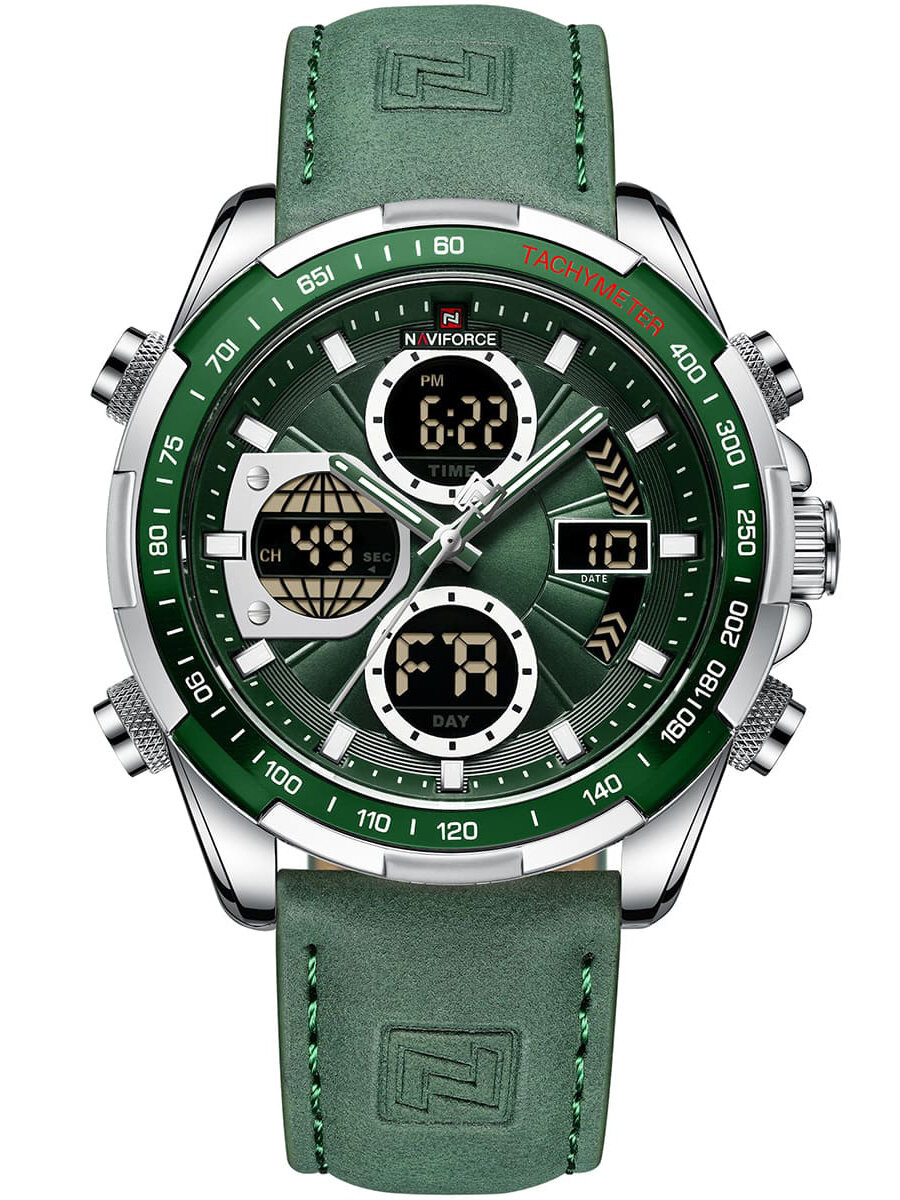 Naviforce Pánské analogové hodinky Ancecan zelená Univerzální