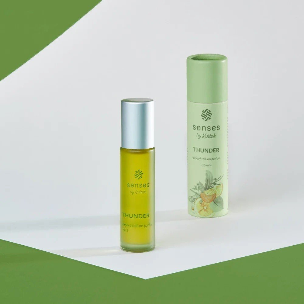 Kvítok SENSES Roll-on parfém – Thunder 10ml