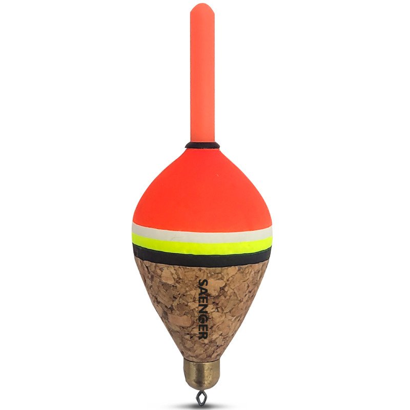 Saenger splávek na dravce Durchlauf Bojen Korkpose vergebl. 3+5g-4350335