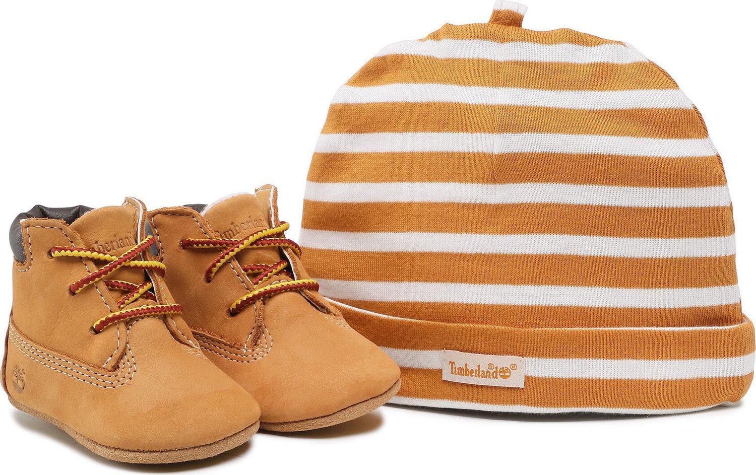 Kotníková obuv Timberland Crib Bootie With Hat TB09589R2311 Wheat/Wheat