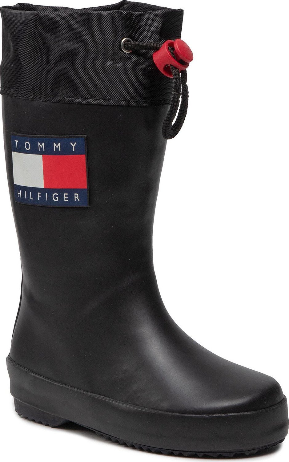 Holínky Tommy Hilfiger Rain Boot T3X6-30766-0047 M Black 999