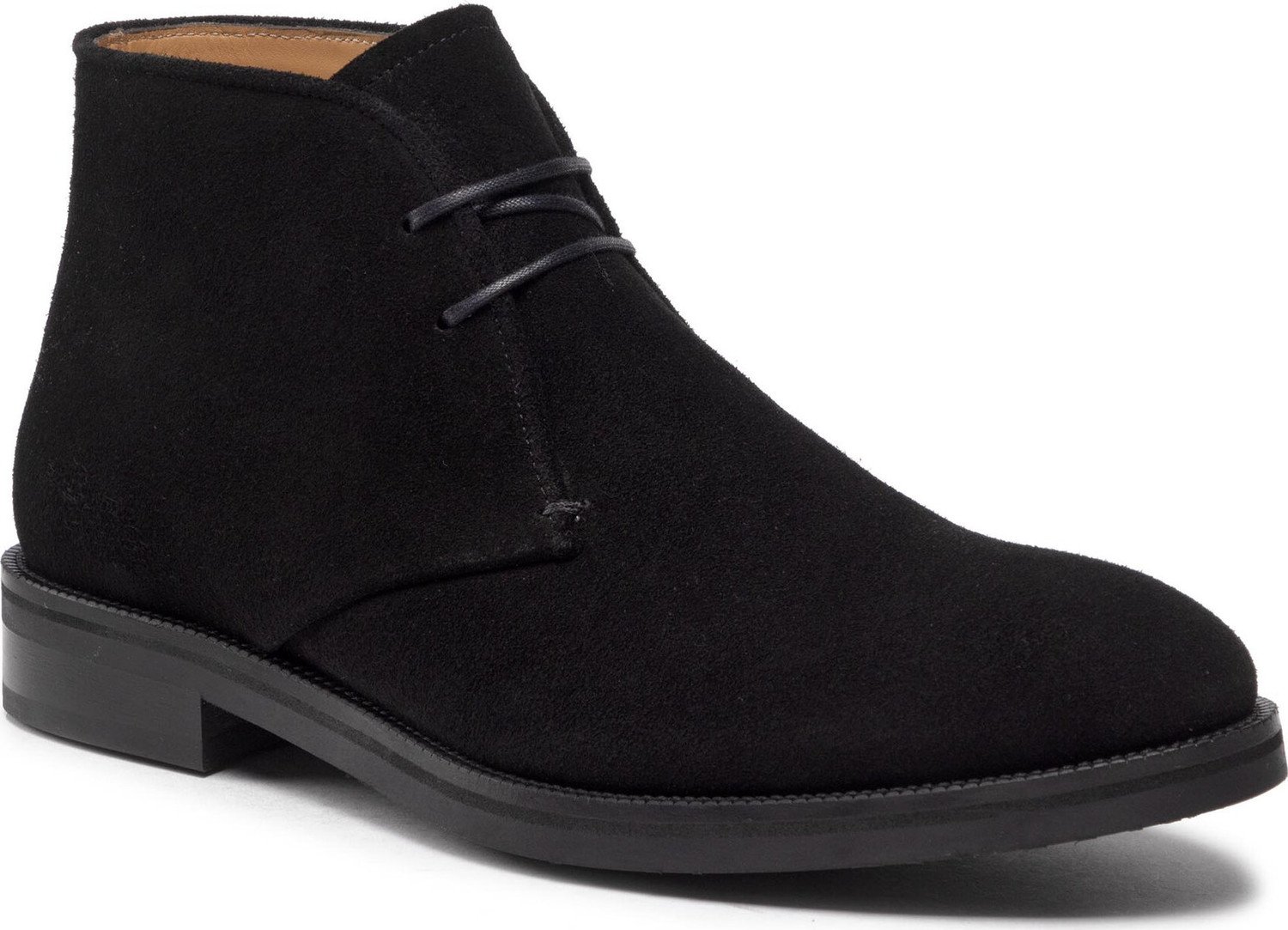 Kotníková obuv Lord Premium Chukka 5602 Black S01