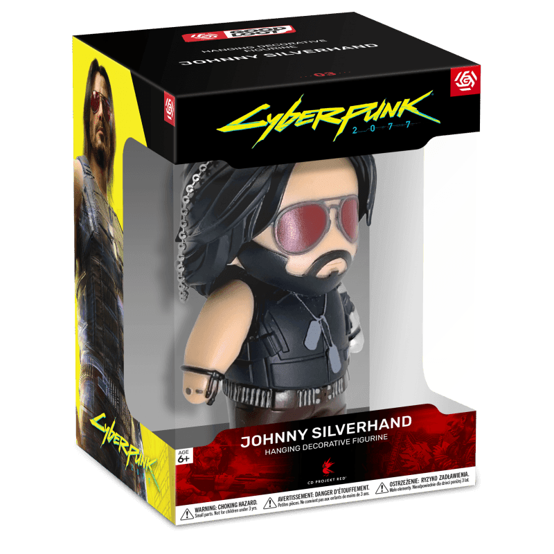 Good Loot Figurka Cyberpunk 2077 - Johnny Silverhand (závěsná)